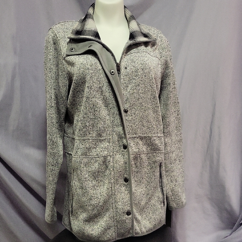 Eddie Bauer Women's Heather Gray Utility Jacket